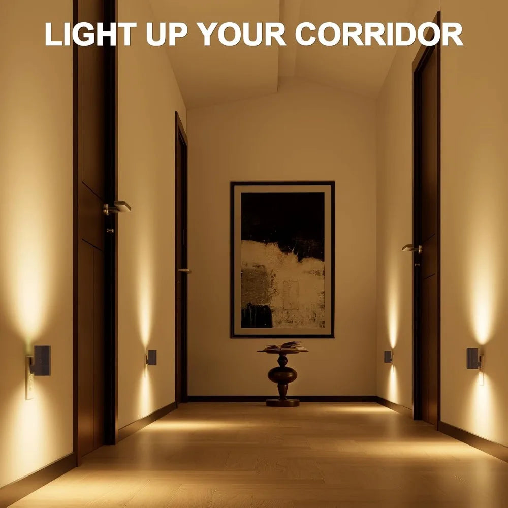 Voopa™ Dimmable LED Nightlight with Light Sensor Adjustable Brightness